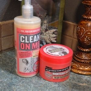 Clean on me lotion and body butter